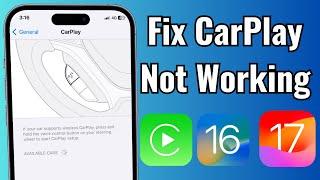 How To Fix Apple CarPlay Not Working or Connecting Issue iOS 16/17