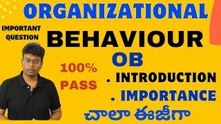 Organizational Behaviour |importance of organizational behaviour |#organizationalbehaviour