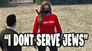 Virtual Fast Food Employee CRASHES OUT in GTA RP