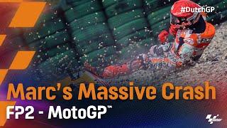 Marc Marquez' FP2 Crash | 2021 #DutchGP