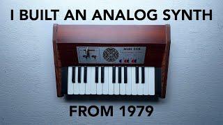 I built an analog synth from 1979!