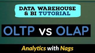 OLTP vs OLAP | Data Warehouse Tutorial For Beginners | Data Warehouse Concepts (4/30)