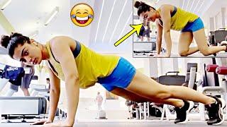 Rashmika Mandanna Funny Workout Video | Rashmika Mandanna Workout Video | Daily Culture