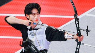 Zerobaseone's Ricky Archery Shot Went Viral For His Insane Visuals and Sharp Expressions