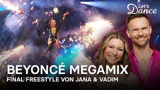 Janas & Vadims feuriger FINALER FREESTYLE zu einem BEYONCÉ MEGAMIX  | Let's Dance 2024