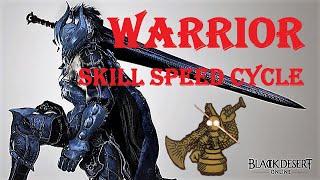 Black Desert Online Warrior Speed Skill Cycle Tutorial