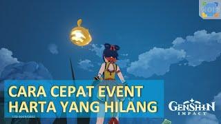 Cara Cepat Event Harta Yang Hilang | Temukan Harta Karun - Genshin Impact Indonesia