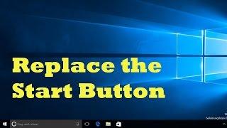 Changing the start button image for Classic Shell (Windows 10) - ENGLISH