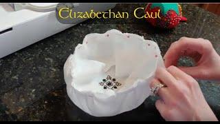 How to Make a Simple Elizabethan Caul with Embroidery for the SCA | CosTutorial