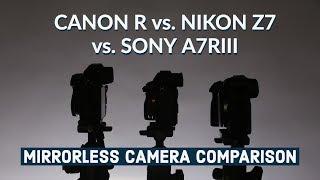 Mirrorless Camera Comparison: Canon R vs. Nikon Z7 vs. Sony A7R3