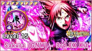 Sakura GNW (3rd EX Kit) Solo Attack Mission - Naruto X Boruto Ninja Voltage