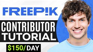 Freepik Contributor Tutorial (2025) | How to Earn money online from Freepik as a Contributor