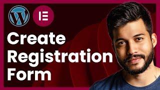How To Create Registration Form In Elementor (easy tutorial)