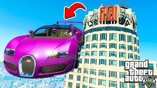 КРАШ ТЕСТ МАШИН С ОГРОМНОЙ ВЫСОТЫ ЭКСПЕРИМЕНТ В ГТА 5 МОДЫ! ОБЗОР МОДА В GTA 5! ИГРЫ ГТА ВИДЕО MODS