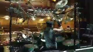 Mike Mangini Dream Theater live 2019 Quick Gong Floor Check