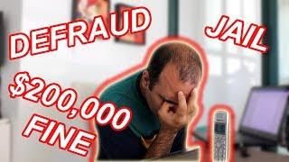 Almost Went to Jail for Defrauding Revenue Agency (Scammer Call!)