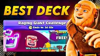 Best Deck for Raging Giant Challenge