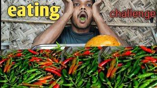 SPICY CHILLI  CHALLENGE INDIAN MUKBANK ASMR HOTTEST CHILLI FOOD EATING SHOW LATEST IN TAMIL