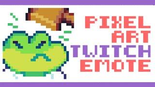 How To Make Pixel Art Twitch Emotes ( +Mistakes to avoid )