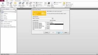 How to create a query in Microsoft Access