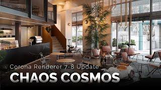 Chaos Cosmos | Corona Renderer 7 - 8 Update | 4pixos Academy