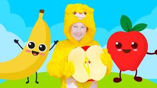 Яблоки Бананы - Развивающие песенки для детей | Anuta Kids Channel - детские песенки [RU]