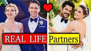 Real Lovers and Husbands of KARA SEVDA Series Actors | Burak, Neslihan, Kan