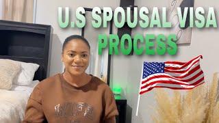 My U.S Spousal Visa Process || Interview, Timeframe, Docs, Fees: I-130