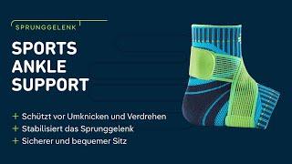 Sprunggelenkbandage: Bauerfeind Sports Ankle Support - Perfekt fürs Training!