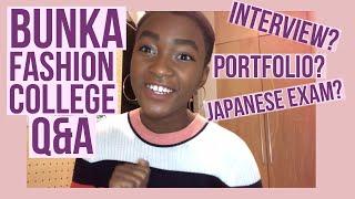 Bunka Fashion College Q&A - Interview, Portfolio, Entrance Exam??