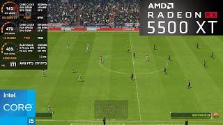 RX 5500 XT : EA Sports FC 24 - 1080p All Settings
