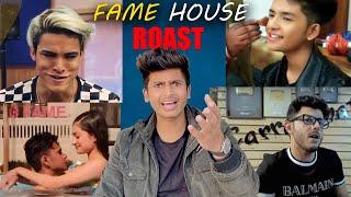 FAME HOUSE ROAST !! SASTA BIGG BOSSS OF TIKTOKER !! RAJAT PAWAR ft @CarryMinati