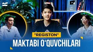 "Registon" maktabi o'quvchilari