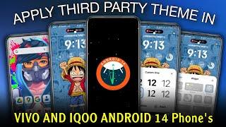 How To Apply Third Theme In Vivo & IQoo Phones After Android 14 Update | Vivo New Themes