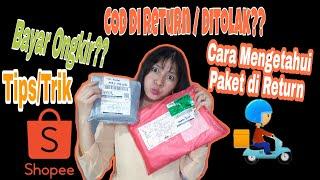 TUTORIAL SHOPEE - PAKET COD DI RETURN - PAKET COD DITOLAK/ DIKEMBALIKAN? Tips/Trik, Ongkir?? | VTJ