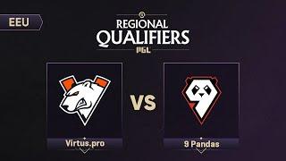 Virtus.pro проти 9 Pandas | I13 Regional Qualifiers - EEU