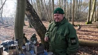 Good company on a day in the woods