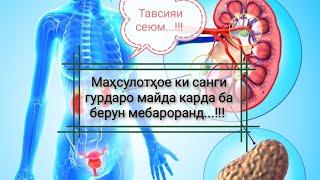 Қисми 3. Чи гуна аз санги гурда халосӣ ебем...!!???