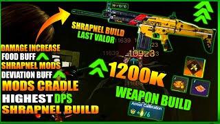 ENDGAME SOCR SCAR THE LAST VALOR SHRAPNEL BUILD  MASSIVE DPS 1200K+ MODS & CRADLE GUIDE ONCE HUMAN