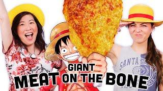 Making Giant Meat On The Bone | One Piece