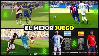 ¡EL MEJOR JUEGO GRATIS! SUPERÓ A eFOOTBALL y FC 24 | Football Life 24