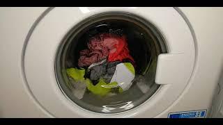 Zanussi Aquacycle ZWC 1301 - Cottons 60c (Eco) With Prewash (Very Last Wash Load For A While)