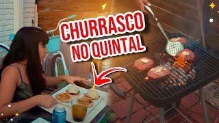 FIZ UM CHURRASCO AMERICANO NO MEU QUINTAL! - ISABELA BORGES