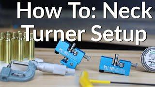 How To: Neck Turner Setup | How To Use Neck Turner | K&M Precision Shooting | KM Precision Reloading