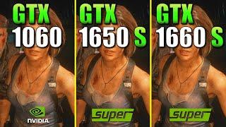 GTX 1060 vs. GTX 1650 Super vs. GTX 1660 Super