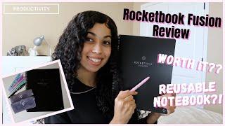 Rocketbook Fusion Review & Walk-through:  A Reusable Notebook | Shyan Renée