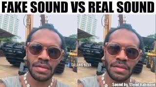 Fake Sound Vs Real Sound