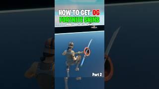 How to get OG skins in Fortnite!