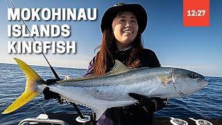 SLOW PITCH JIGGING and SPEED JIGGING for KINGFISH at the Mokohinau Islands