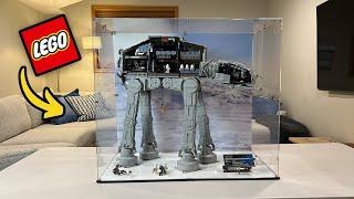 ULTIMATE LEGO UCS AT-AT Display Case REVIEW!